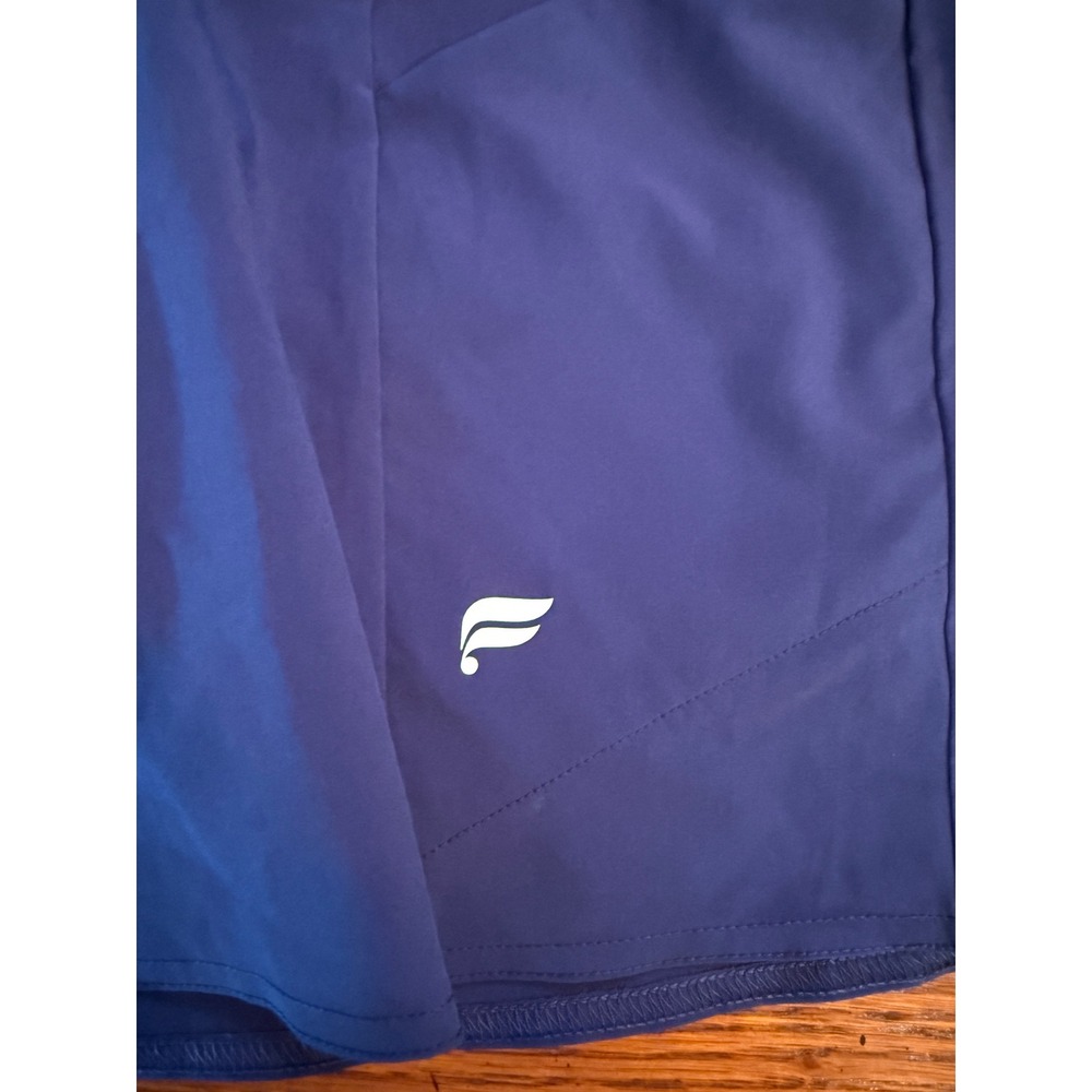 Fabletics Skort XS Blue Logo Waistband Activewear Athleisure Tennis Gym Wear - Picture 3 of 8